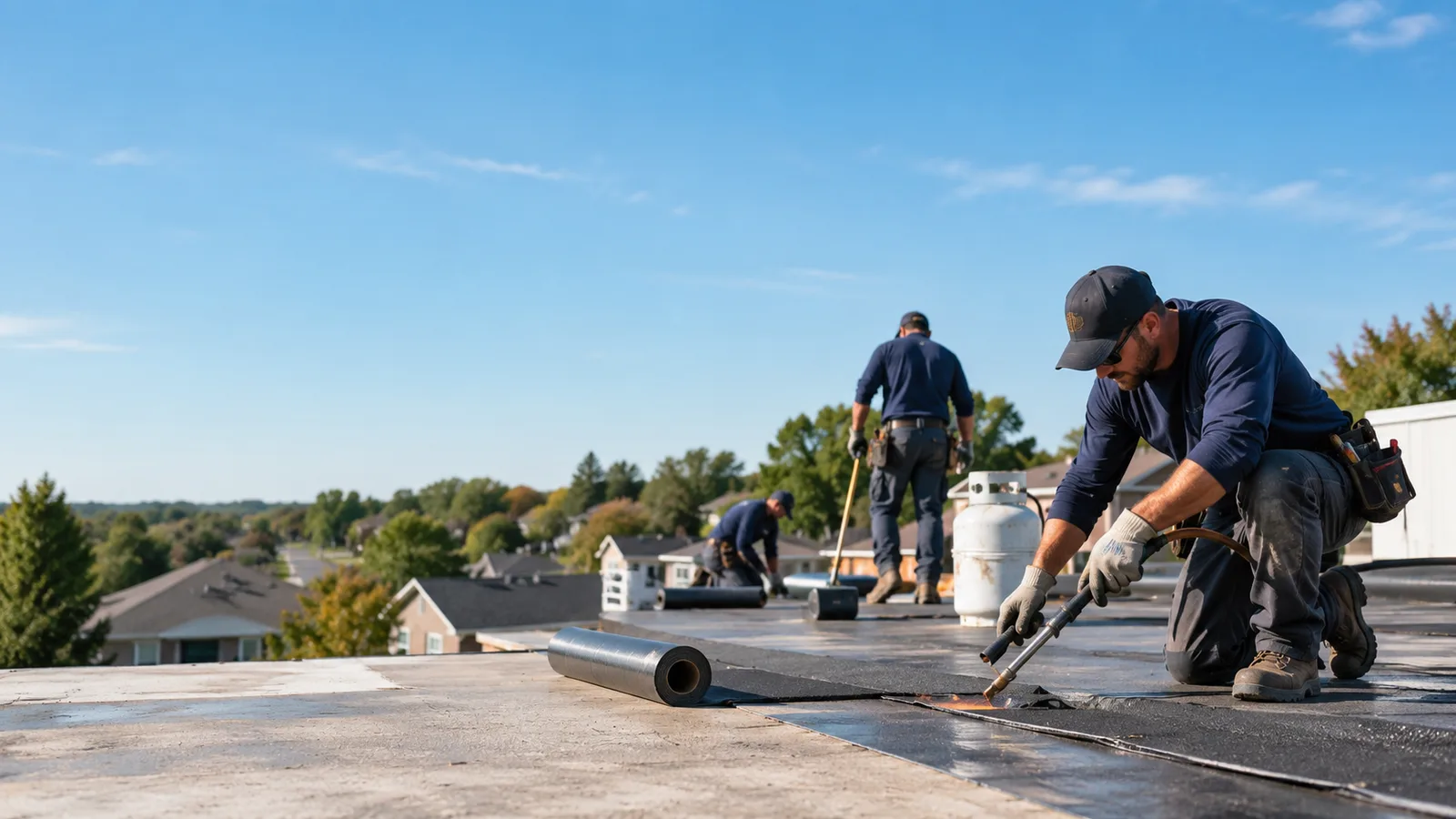 Flat Roof Leak Repair providers in Statham, GA